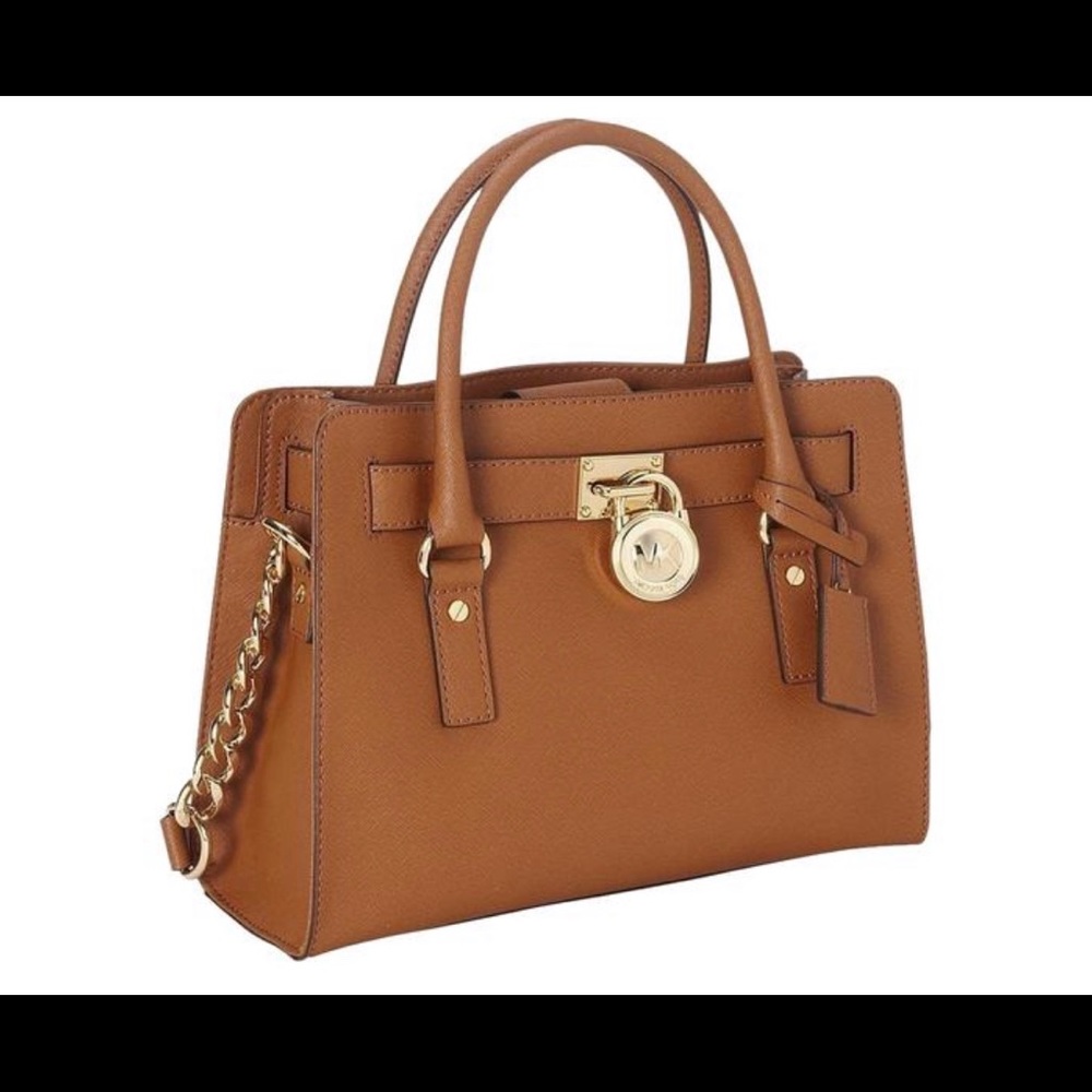 Hamilton Saffiano Leather Satchel Luggage